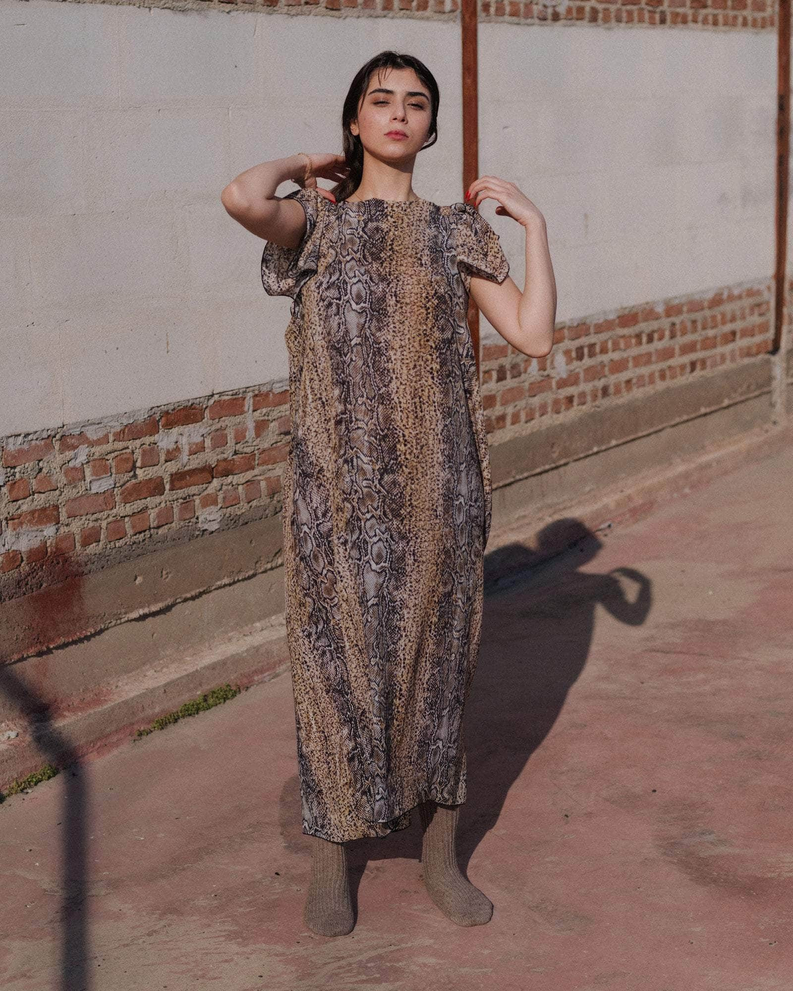 Rema Dress - Silk Crepe - 8