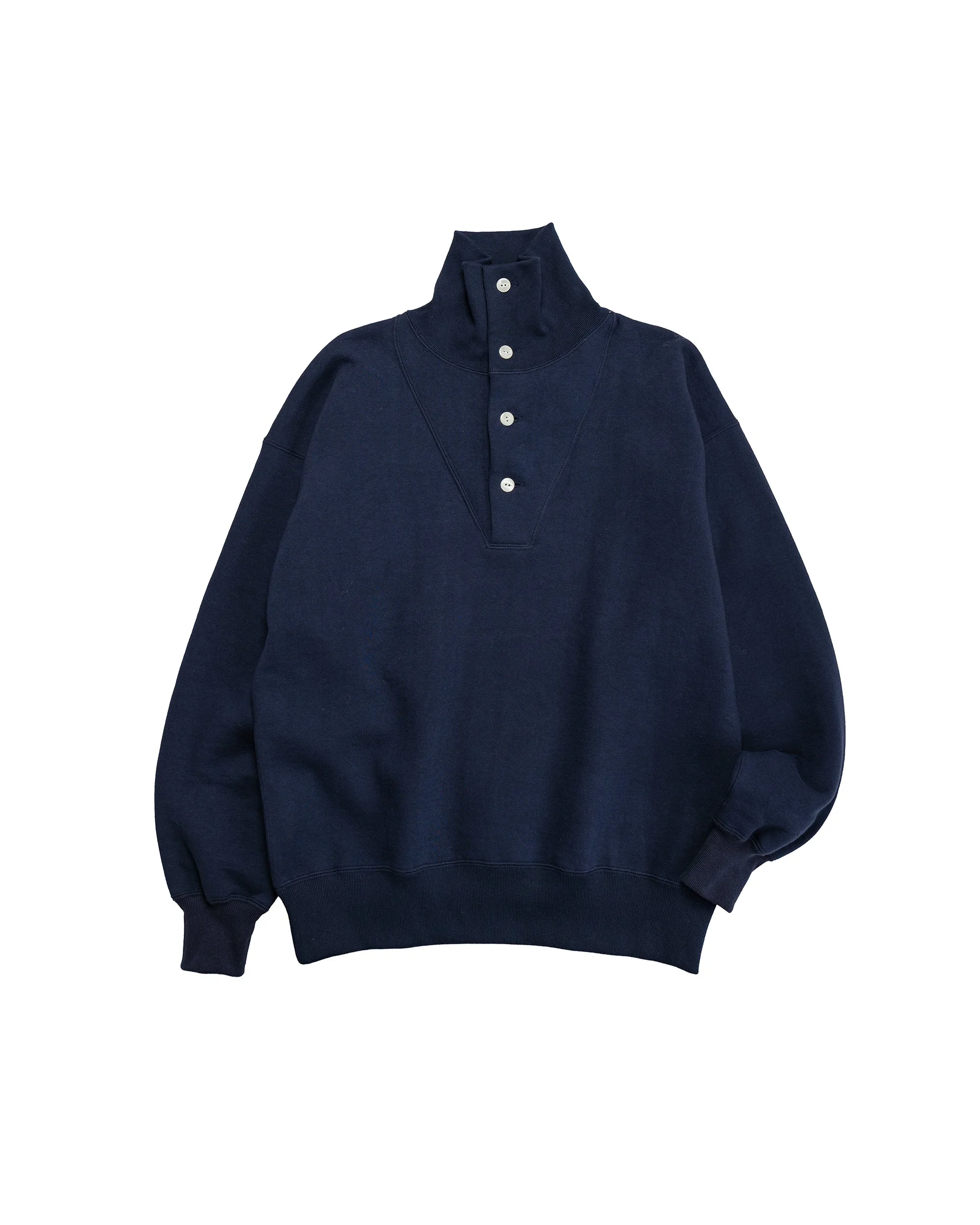 MC25110 10 oz. Loopwheel Cruiser Sweatshirt Navy - 1