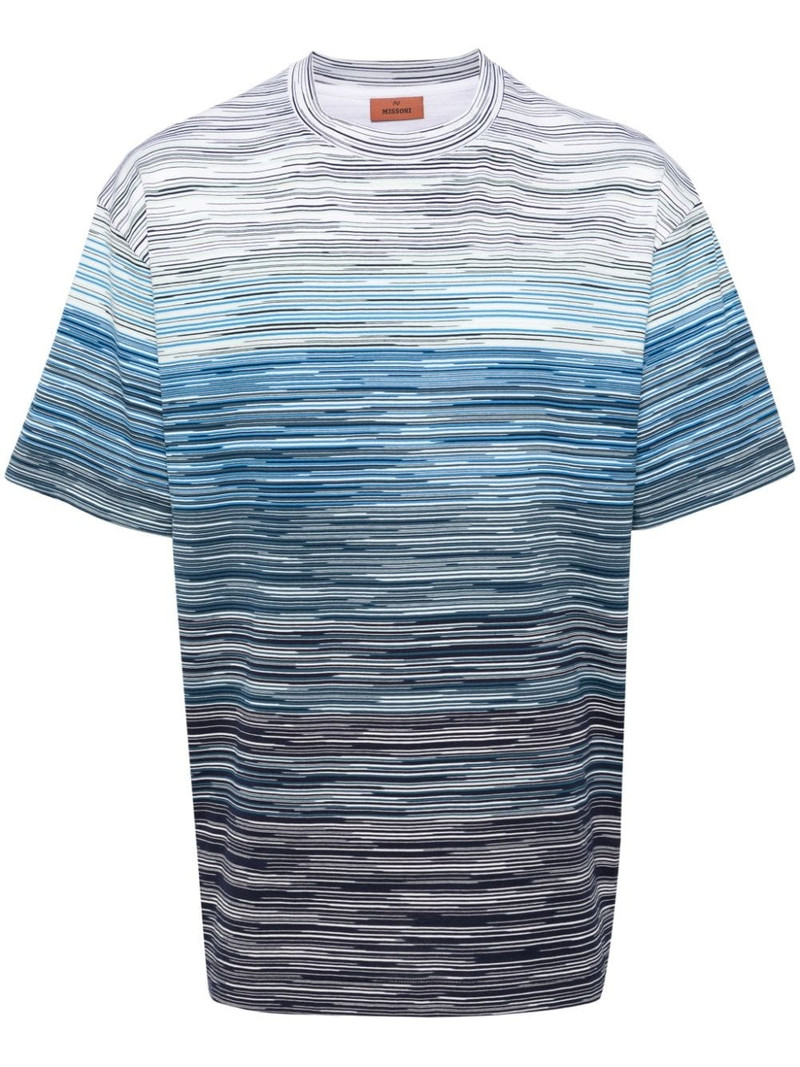 striped cotton T-shirt 1