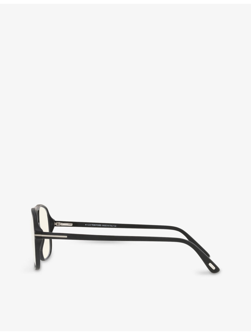 FT5737 aviator-frame acetate sunglasses 5