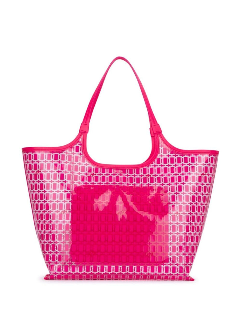 Roger Vivier geometric-pattern tote bag outlook