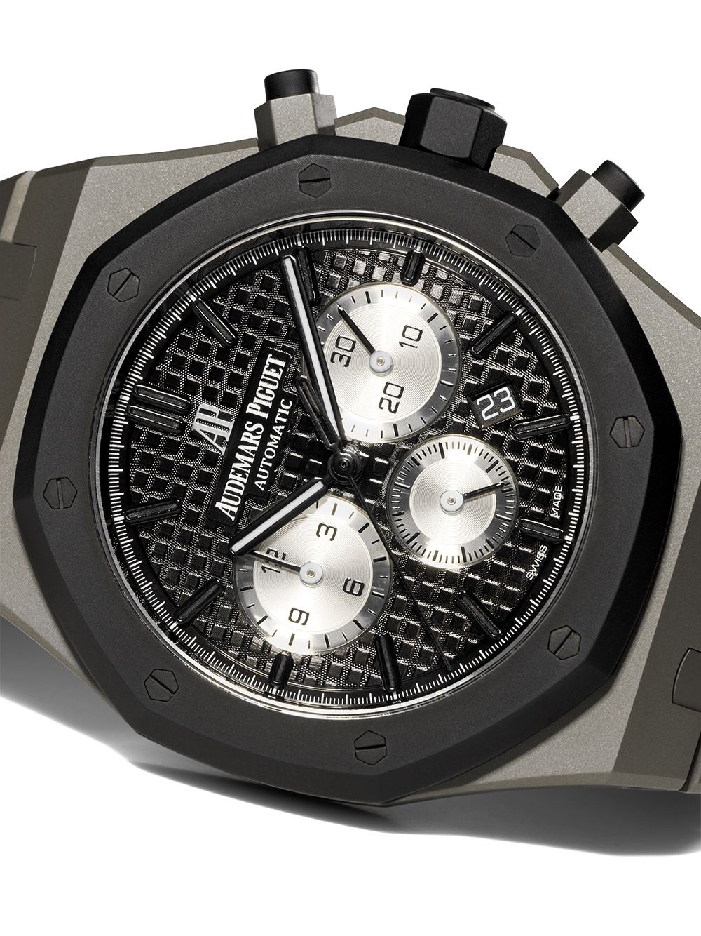 customised pre-owned Audemars Piguet Royal Oak Chronograph 41mm - 5