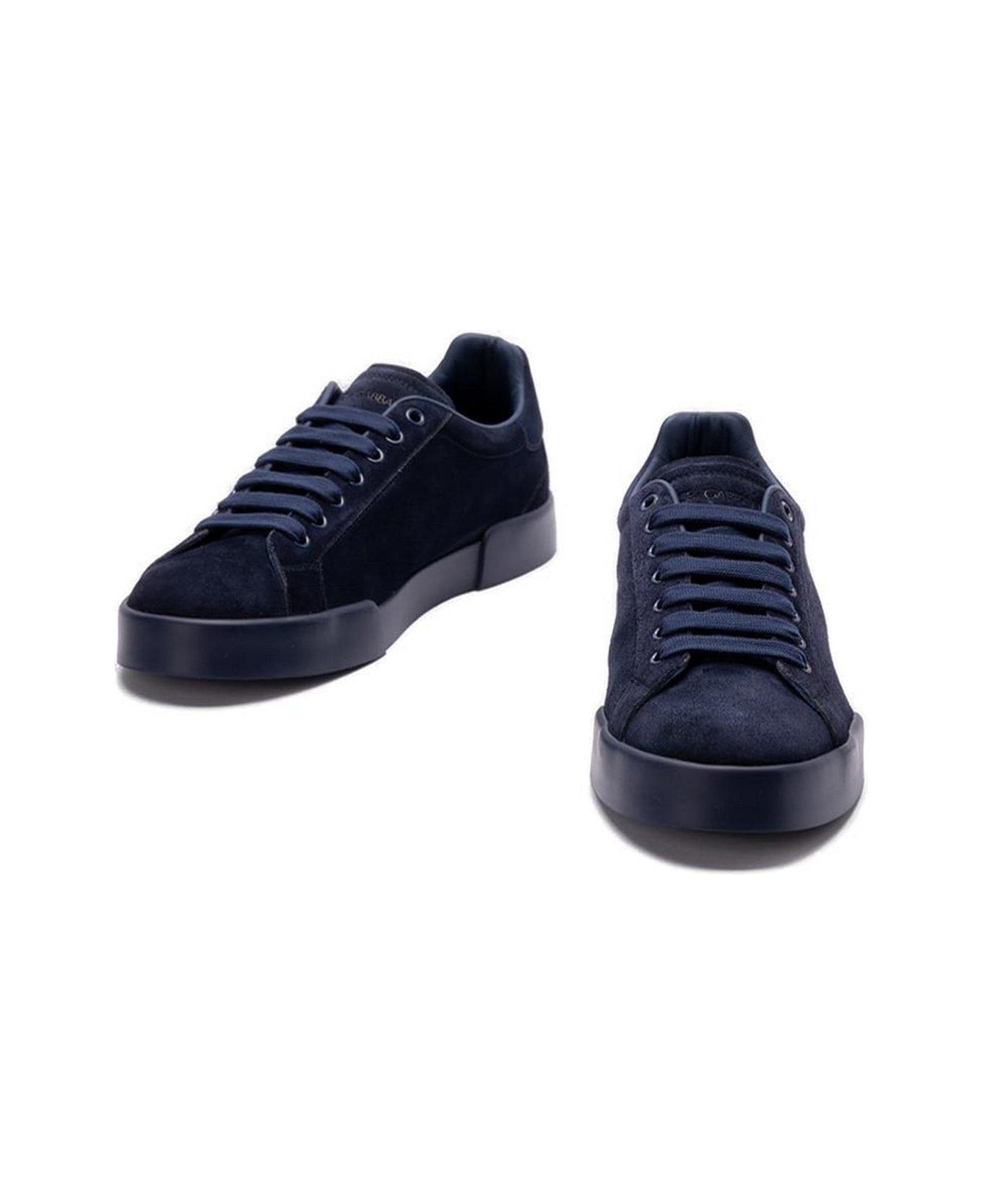 Portofino Logo Perforated Sneakers - 2