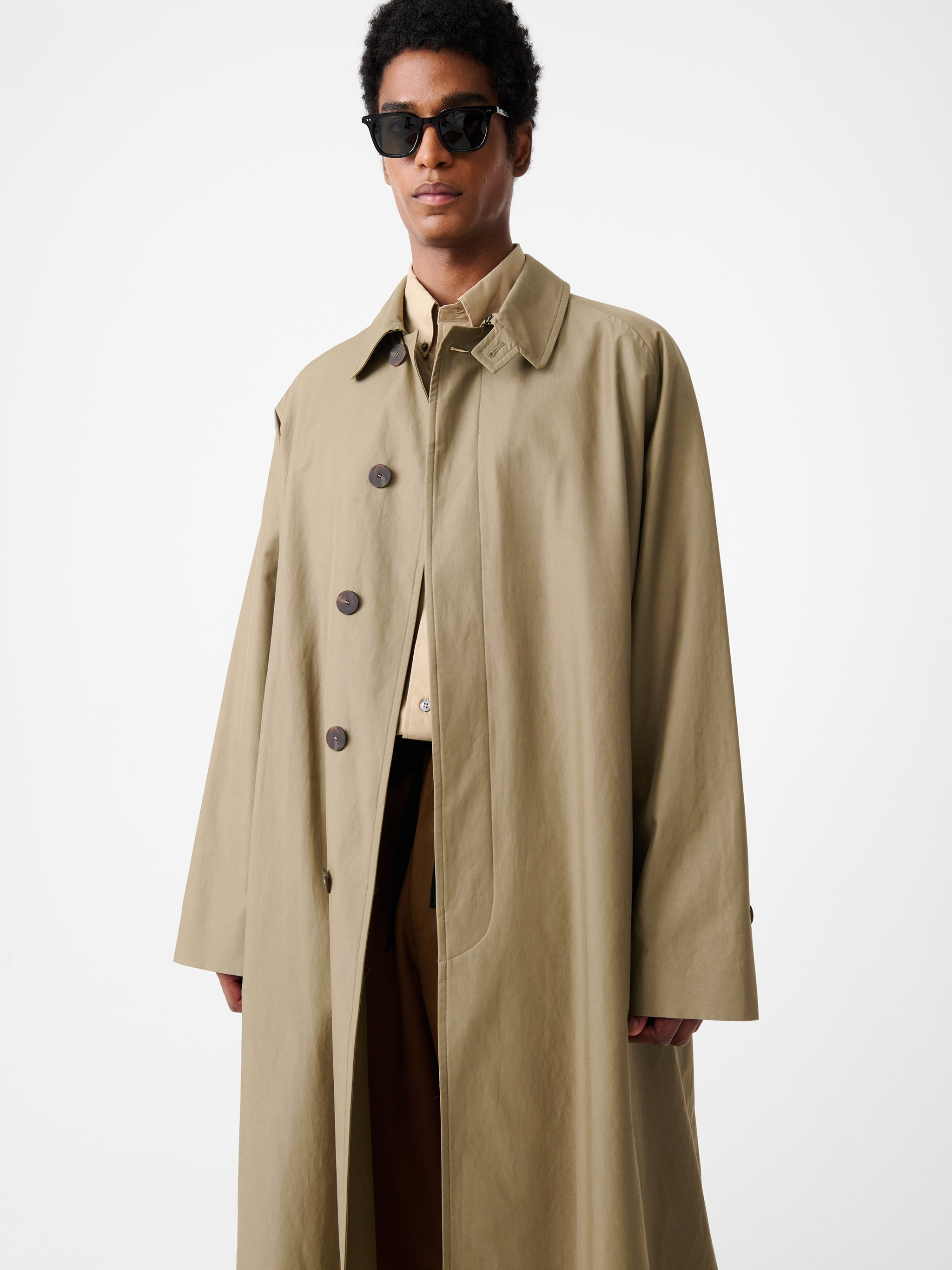 Crowe Coated Cotton Coat - 3