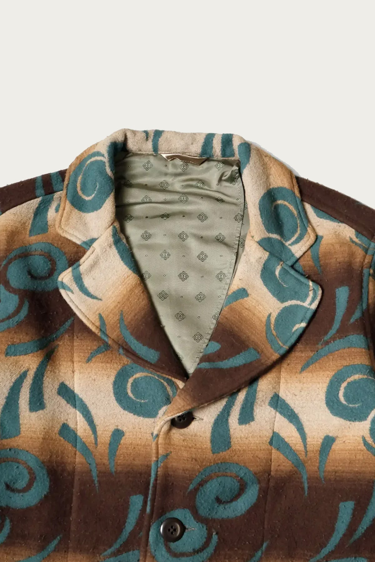 Napping Cotton PUEBLO VOLTEX HOSPITAL JKT - Brown - 2