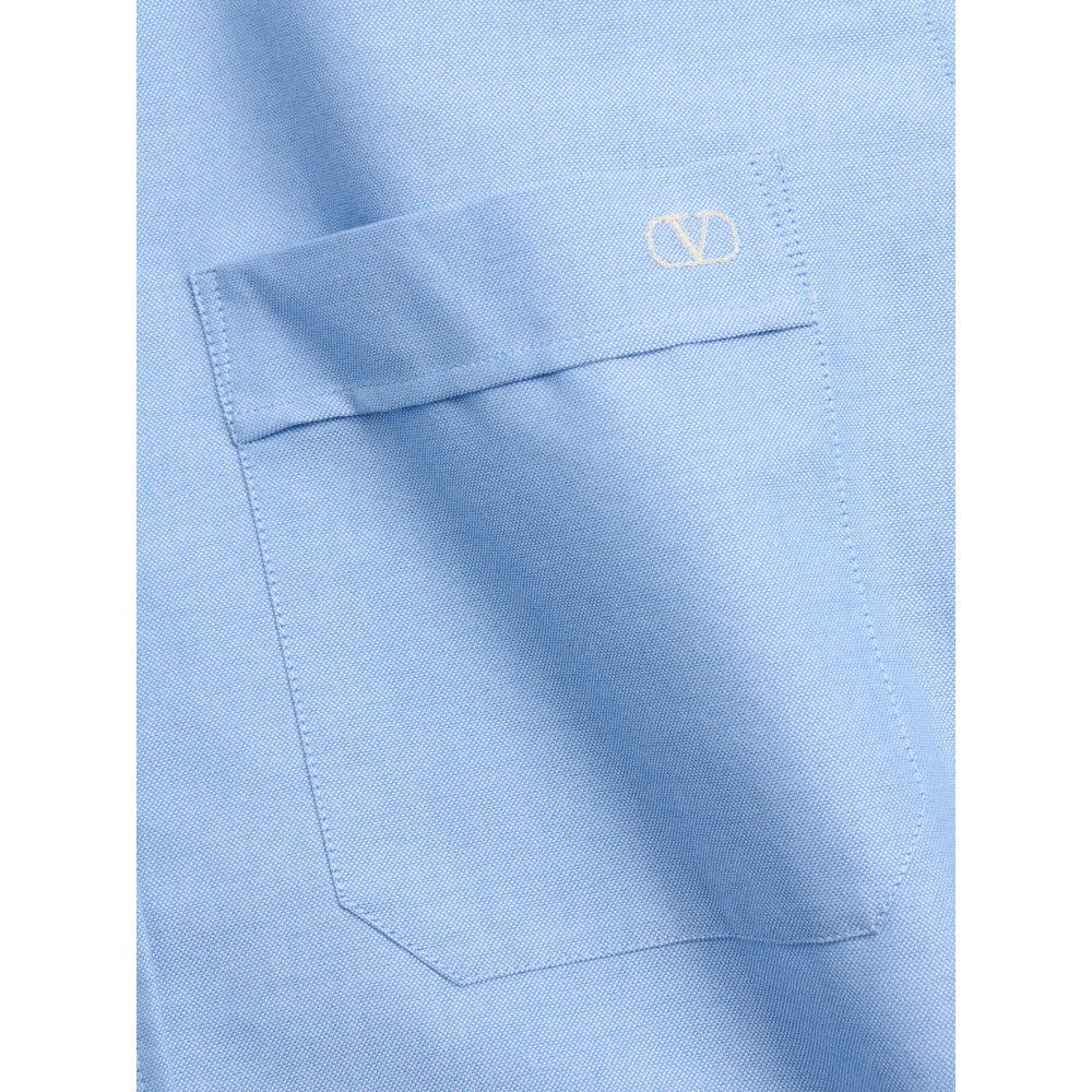 Valentino Blue Shirts Men - 2