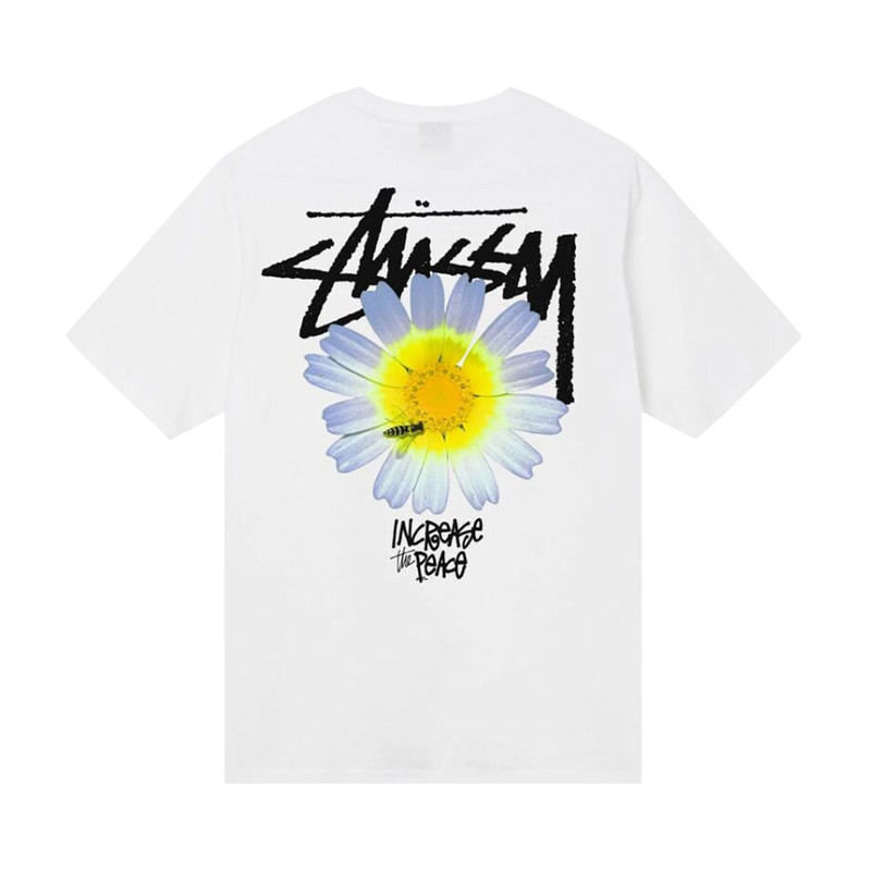 Stüssy Stussy ITP Flower Tee 'White' outlook