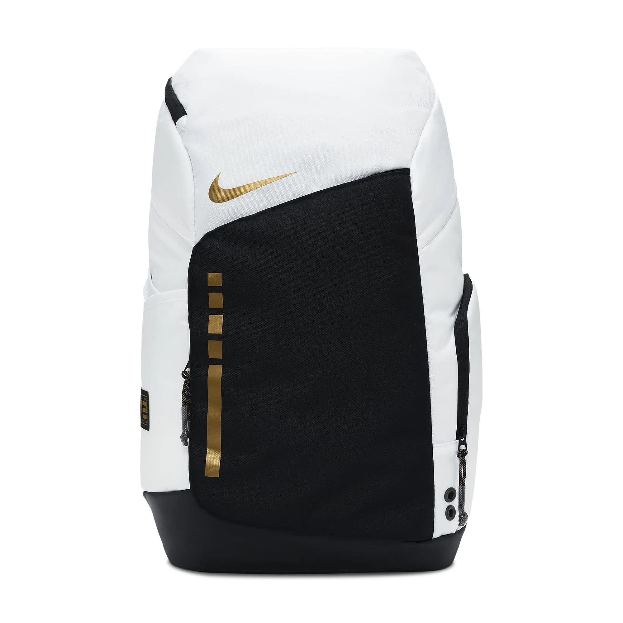 Nike Hoops Elite Backpack 'White/Black/Metallic Gold' - 1
