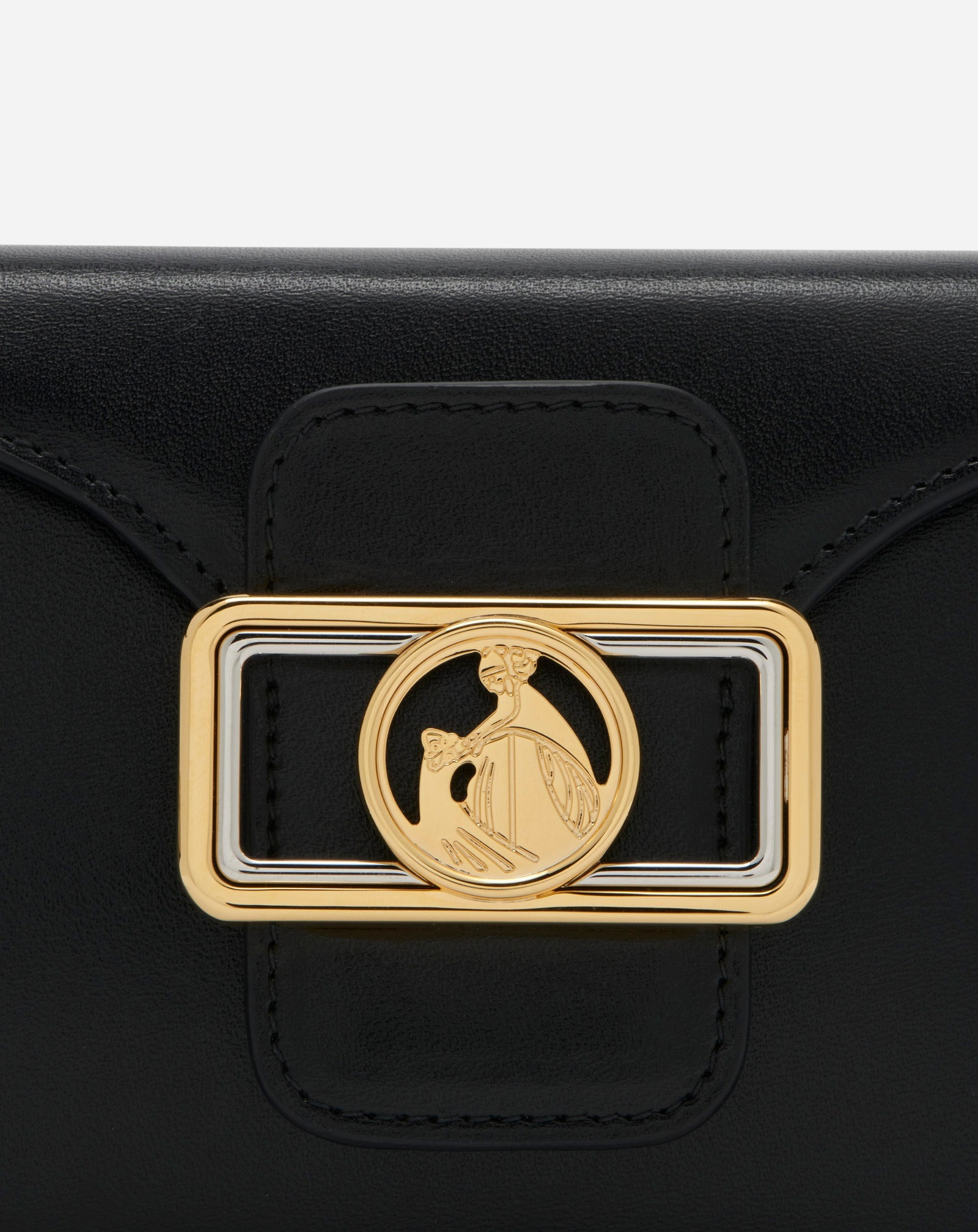 SHINY LEATHER NANO PENCIL BAG - 3