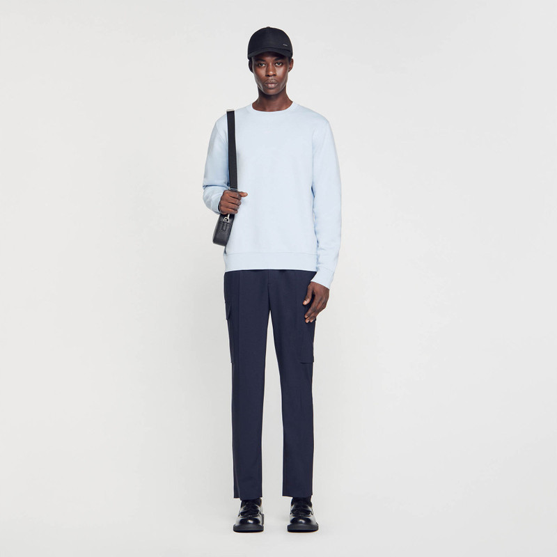 Sandro EMBROIDERED FLEECE SWEATSHIRT outlook