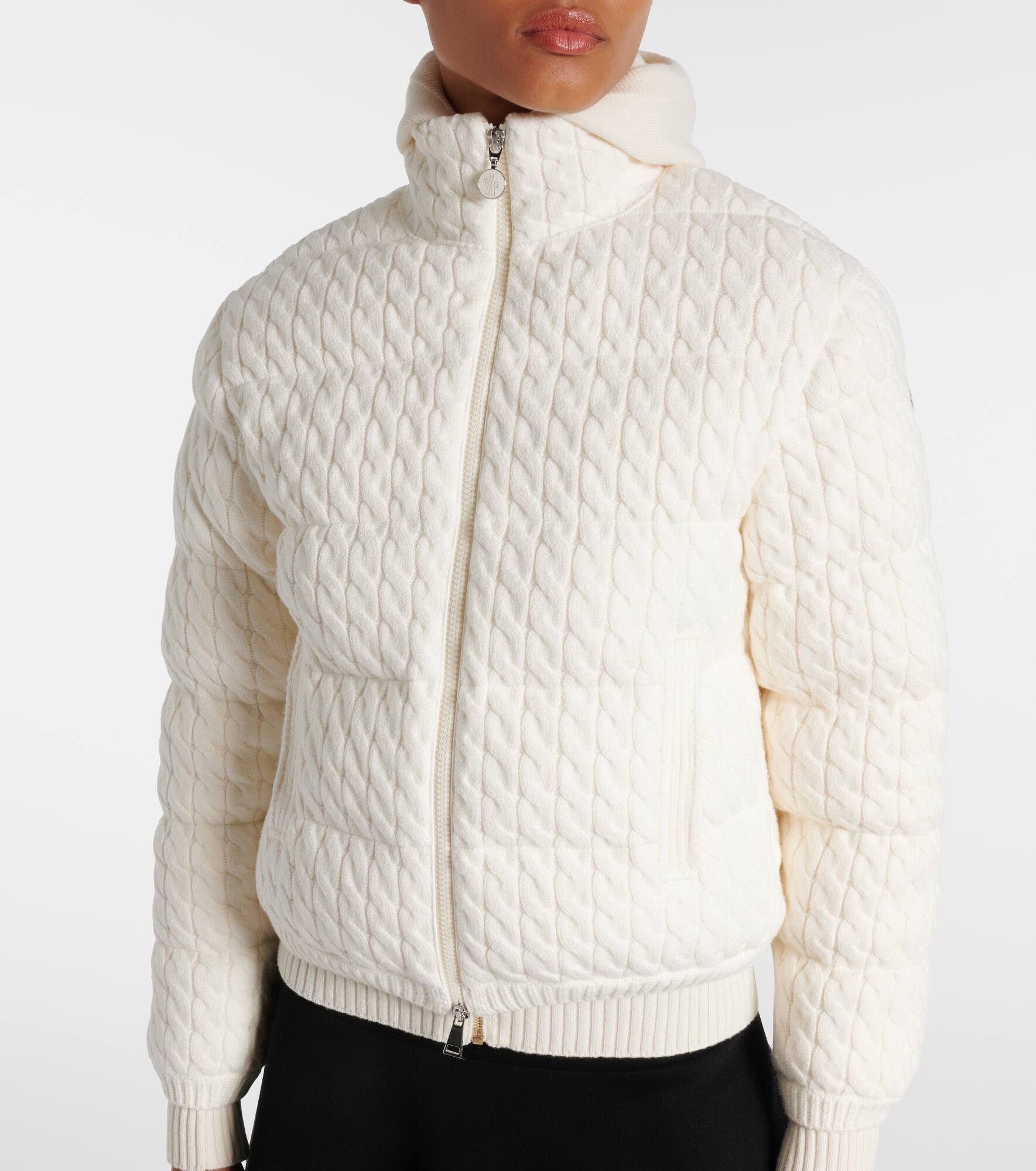 Cotton-blend down jacket - 6