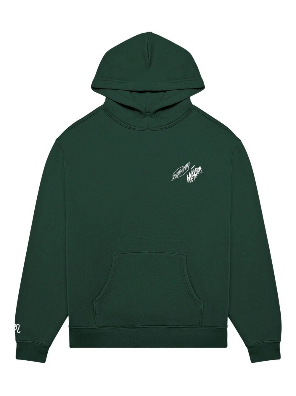 slasher-monster cotton hoodie - 1