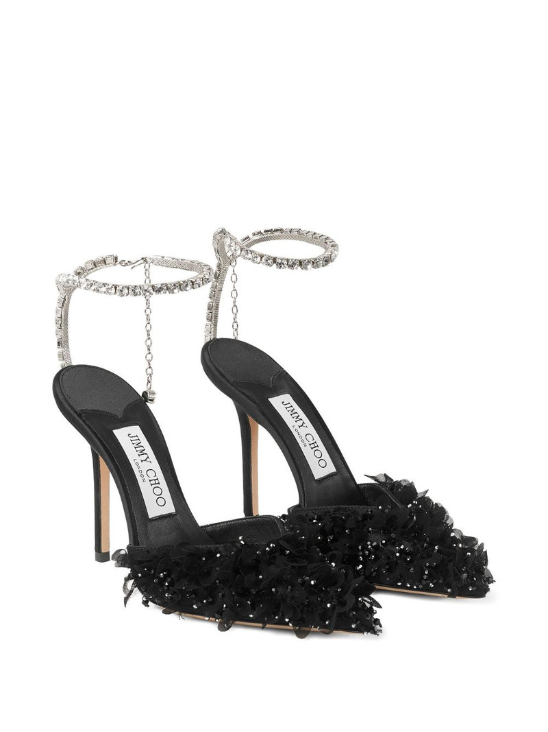 JIMMY CHOO 100mm Saeda pumps outlook