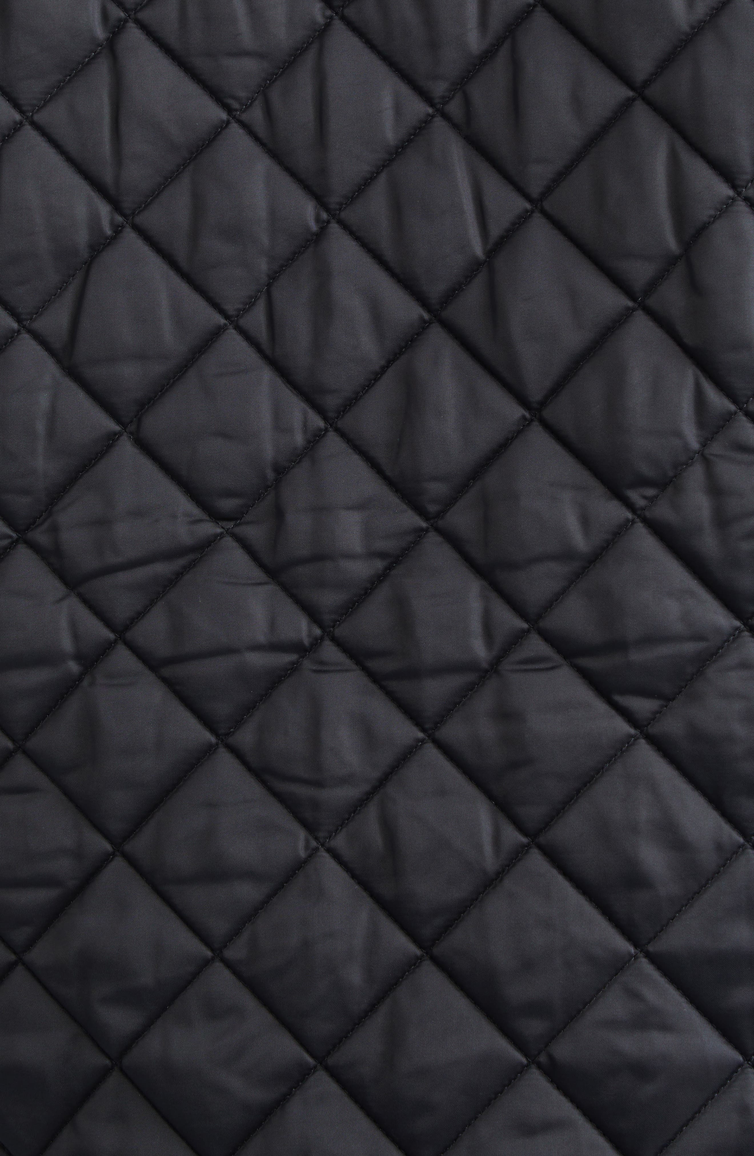 TOTEME Oversize Quilted Jacket in Black at Nordstrom - 6