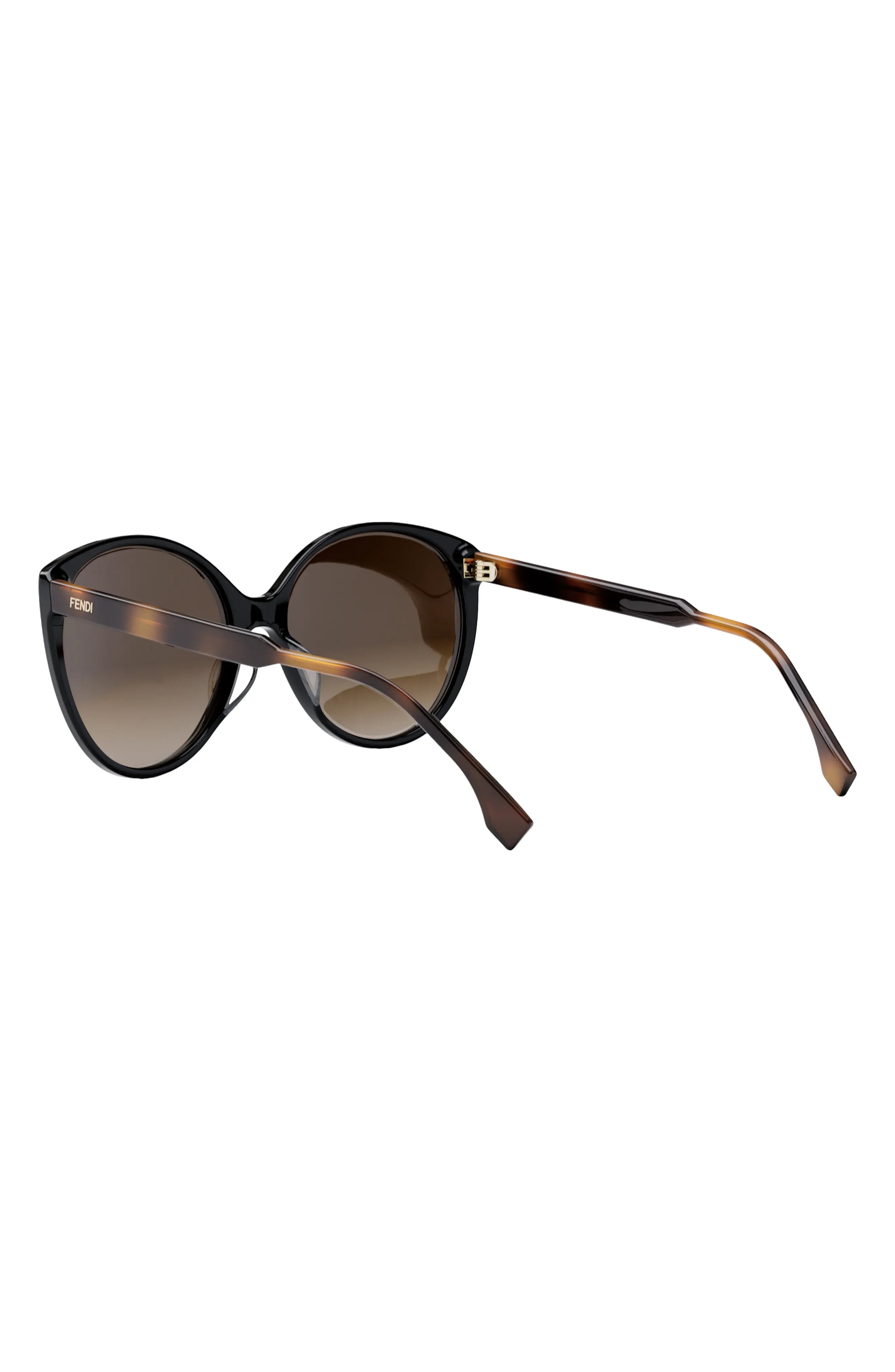 'Fendi Fine 59mm Round Sunglasses - 6