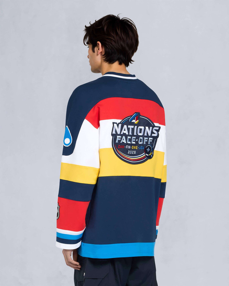 MOOSE KNUCKLES X NHL 4 NATIONS FACE-OFF JERSEY 4