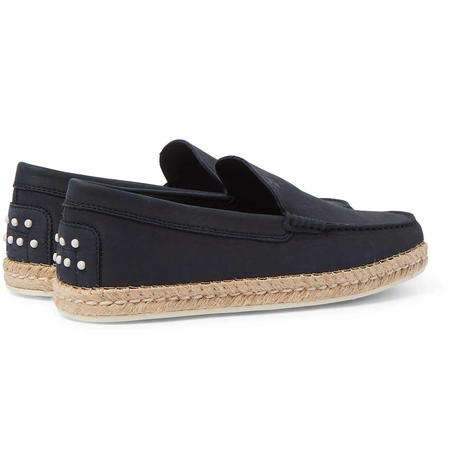 Nubuck Espadrille Loafers - 6