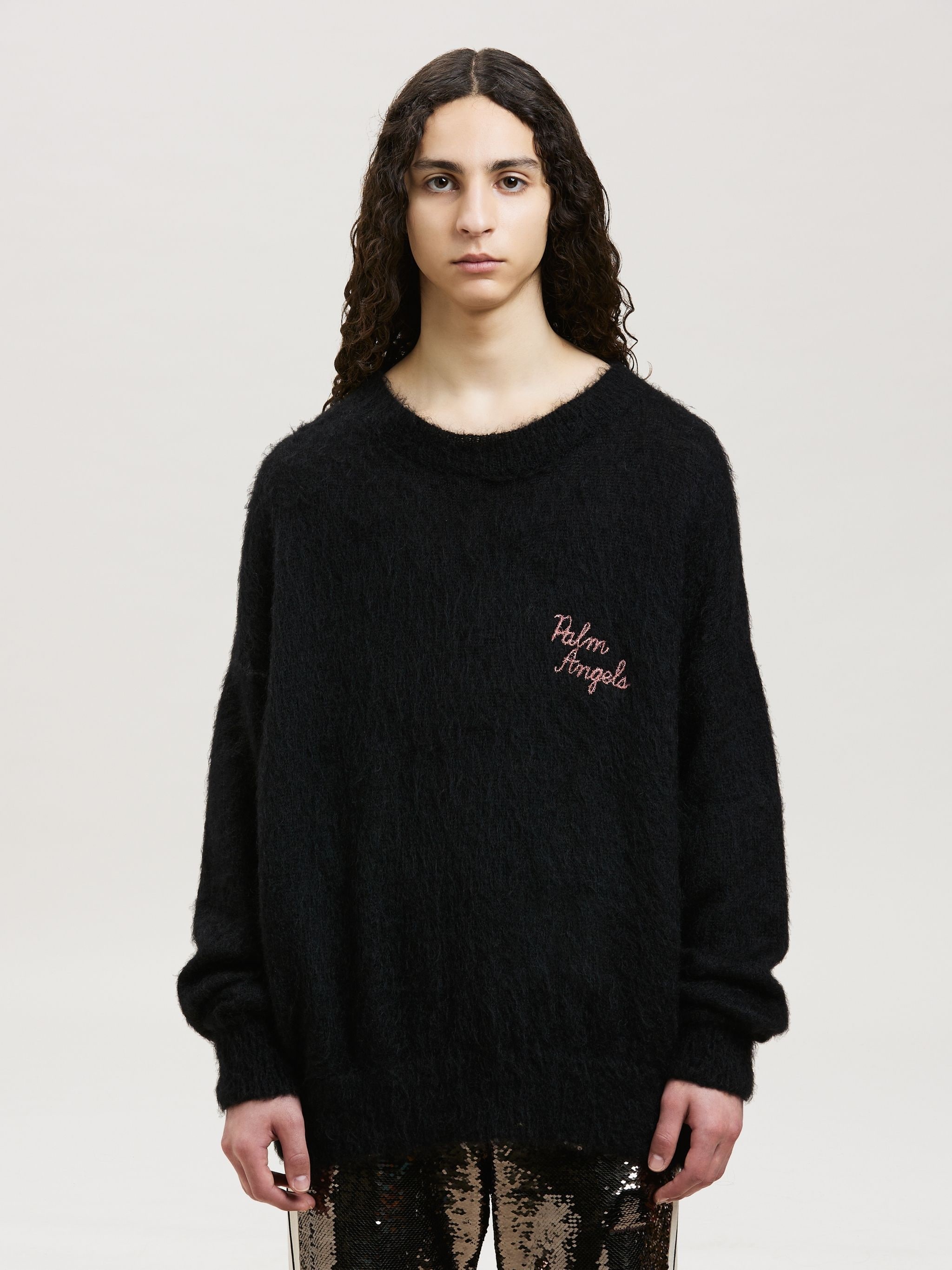 SPRAYED PALM SWEATER INTARSIA - 3