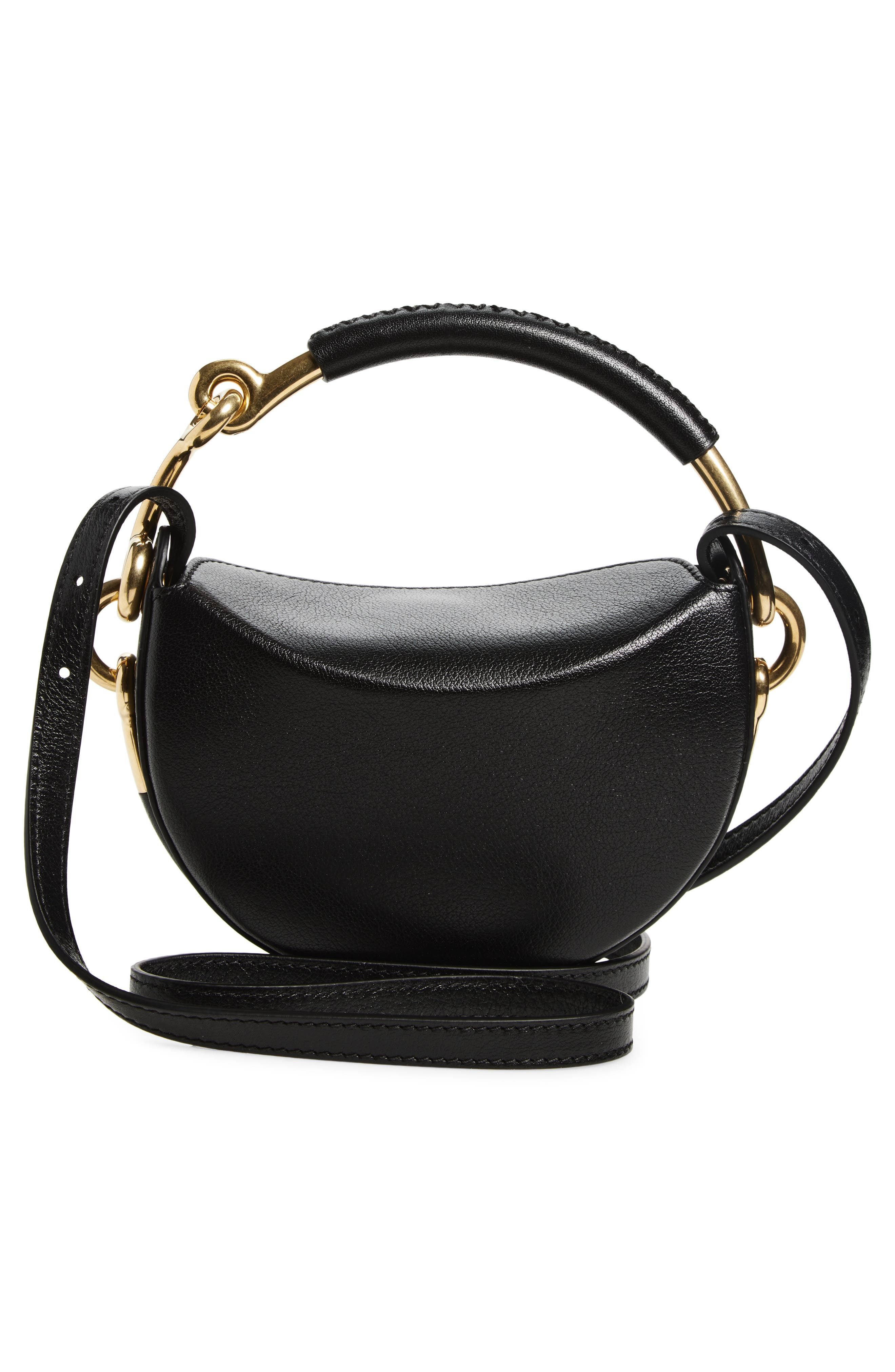 burberry Bridle Logo Leather Crossbody Bag in Black at Nordstrom - 3