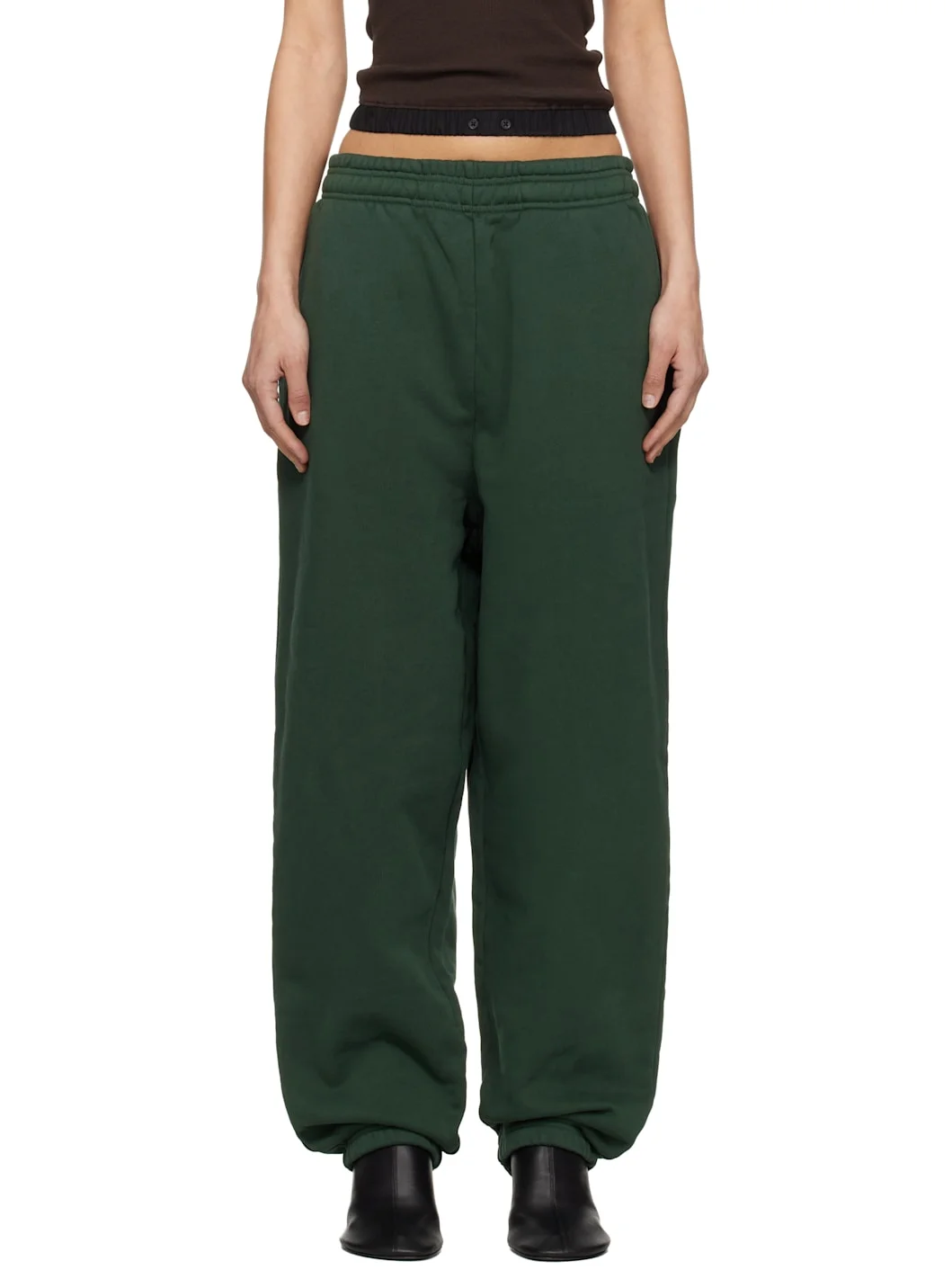 Green Standard Sweatpants - 1