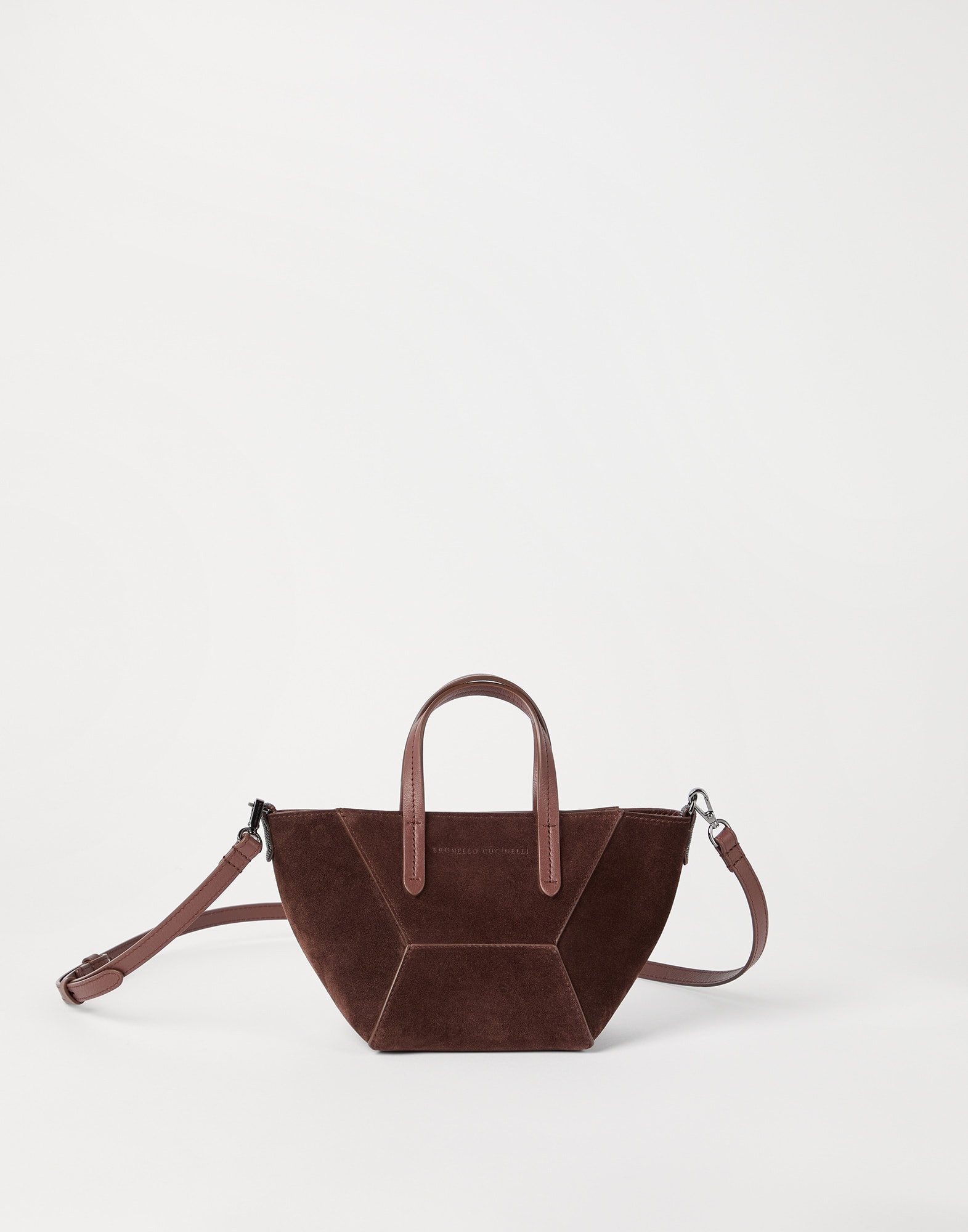 BC Duo mini bag in suede with monili - 1