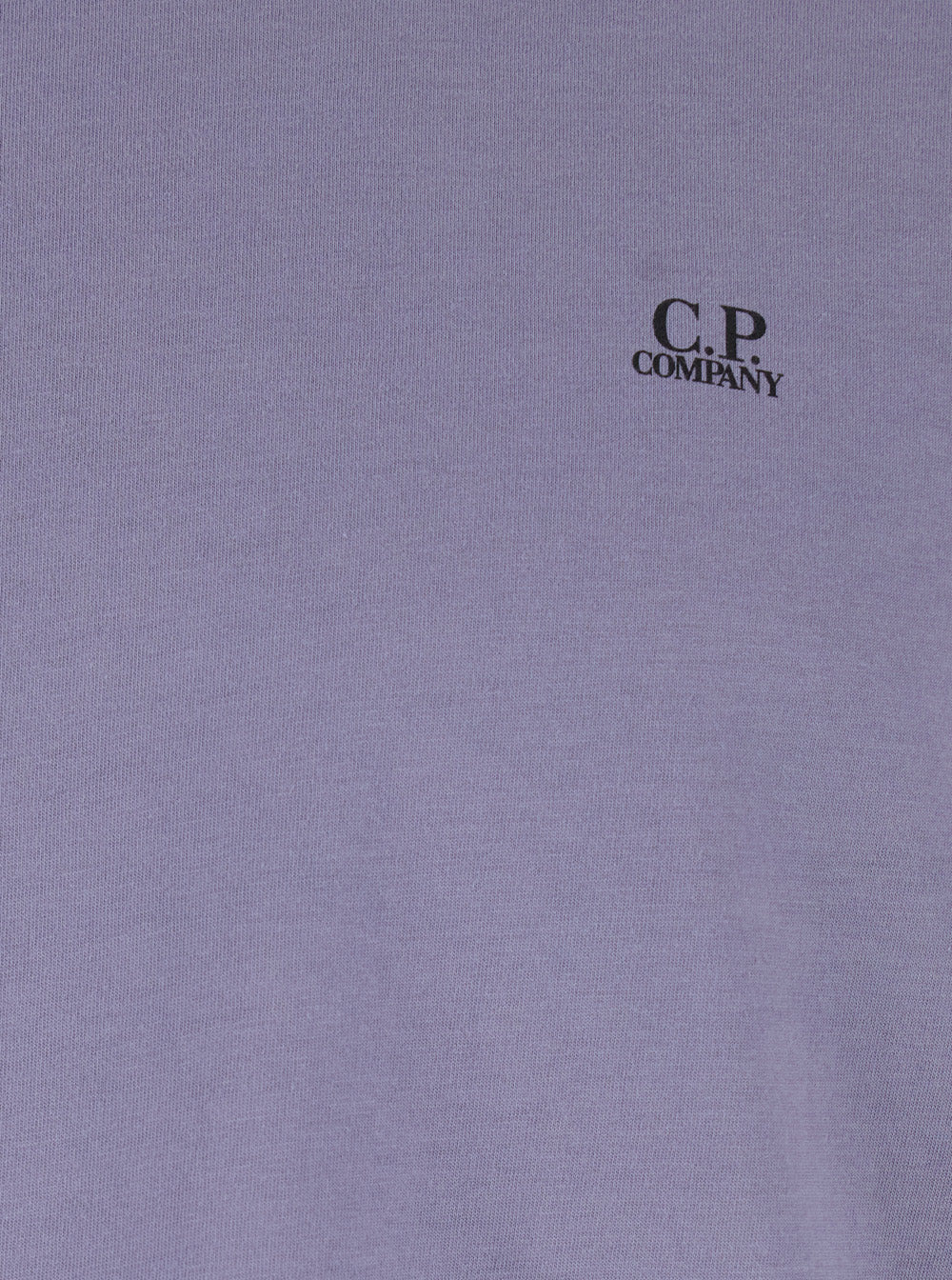 C.P. Company Men Violet T-Shirt With Logo Printed On The Front In Cotton Man - 3