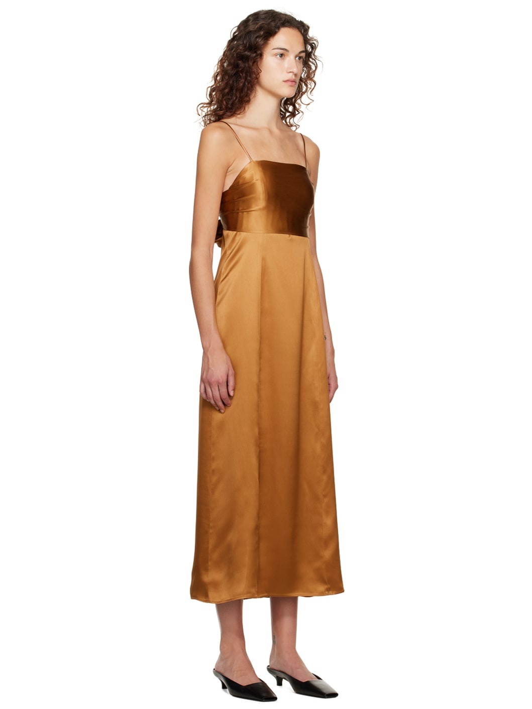 Brown Moreau Midi Dress - 2