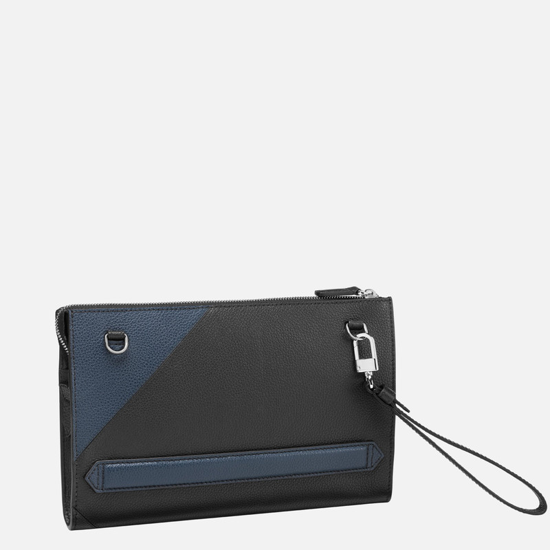 Montblanc Meisterstück Soft Grain Geometry Clutch outlook