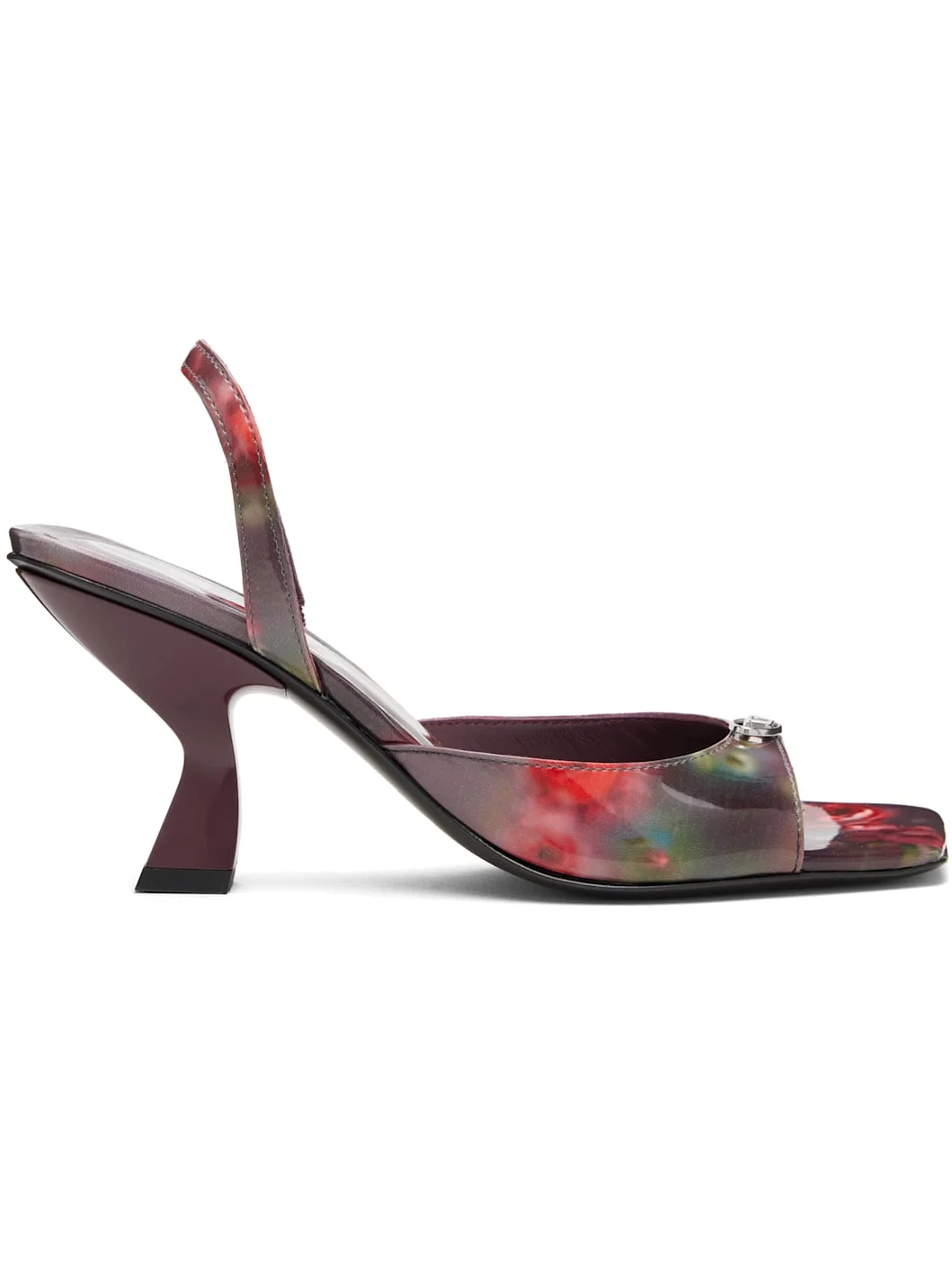 Purple D-Amber 75 Heeled Sandals - 1