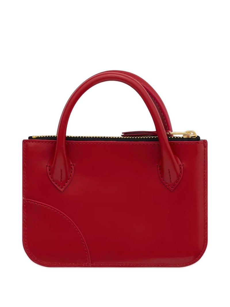 Comme Des Garçons top handle zip wallet outlook