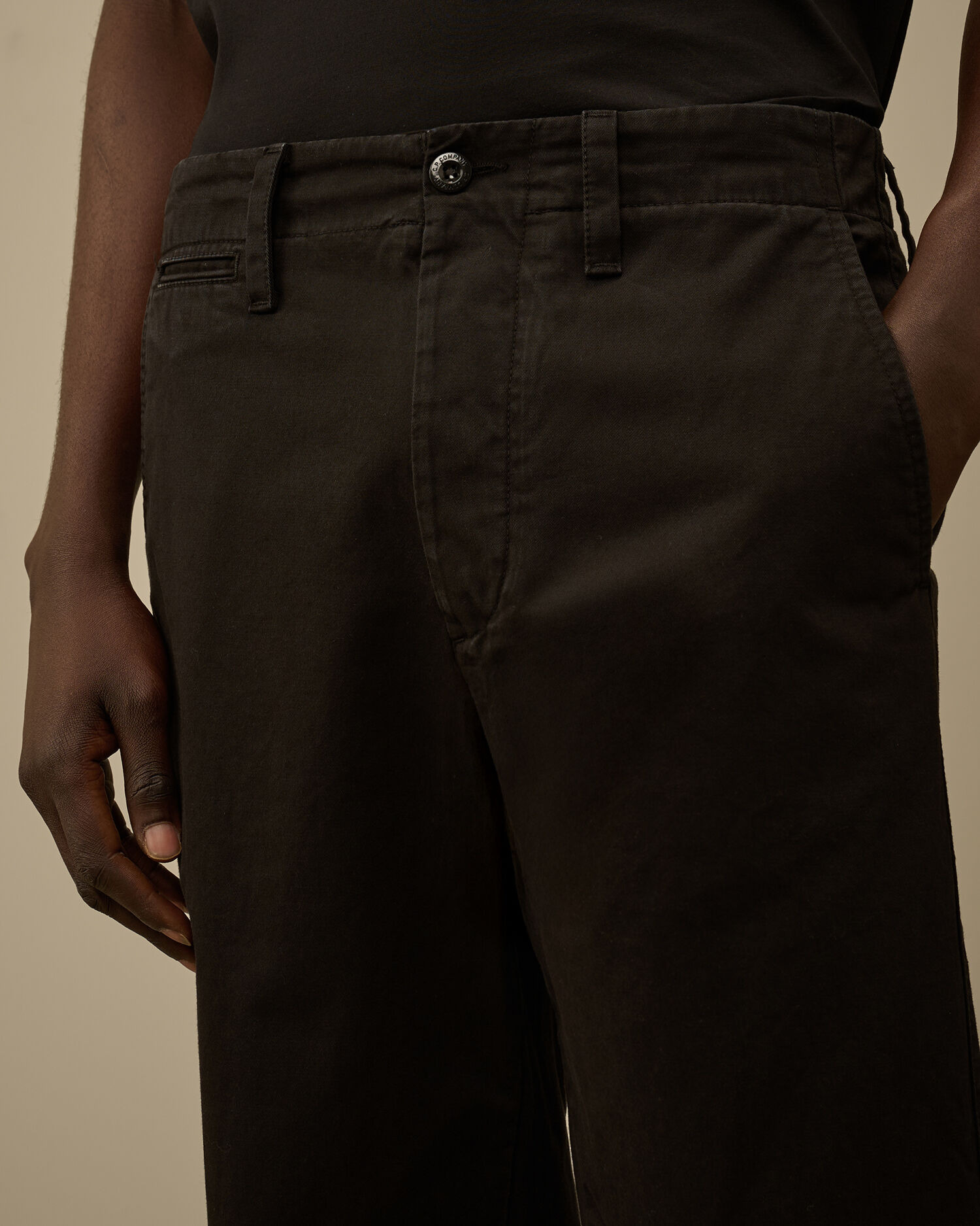 Cotton Gabardine Regular Chino Pants - 5
