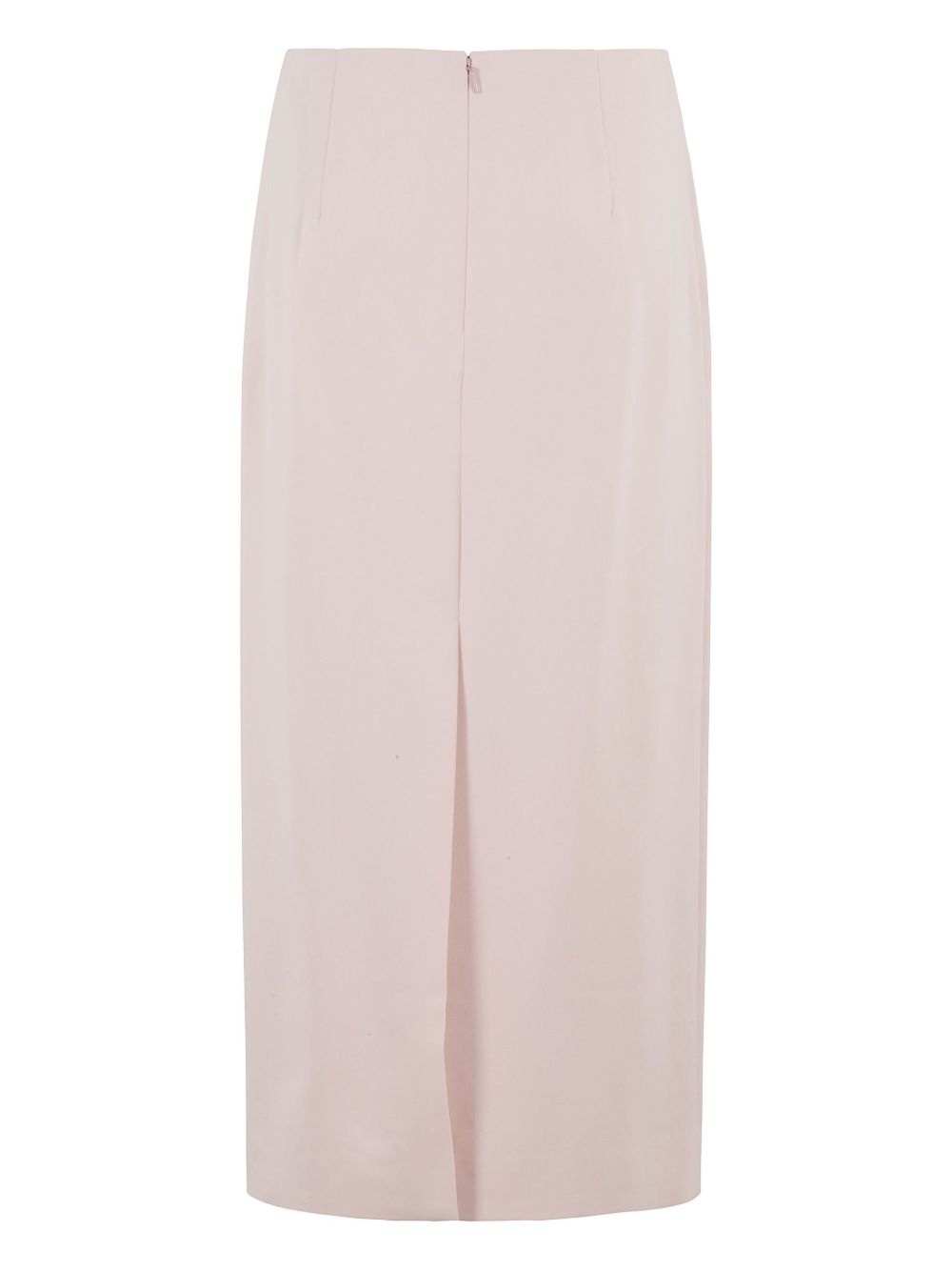 mid-length straight skirt - 2