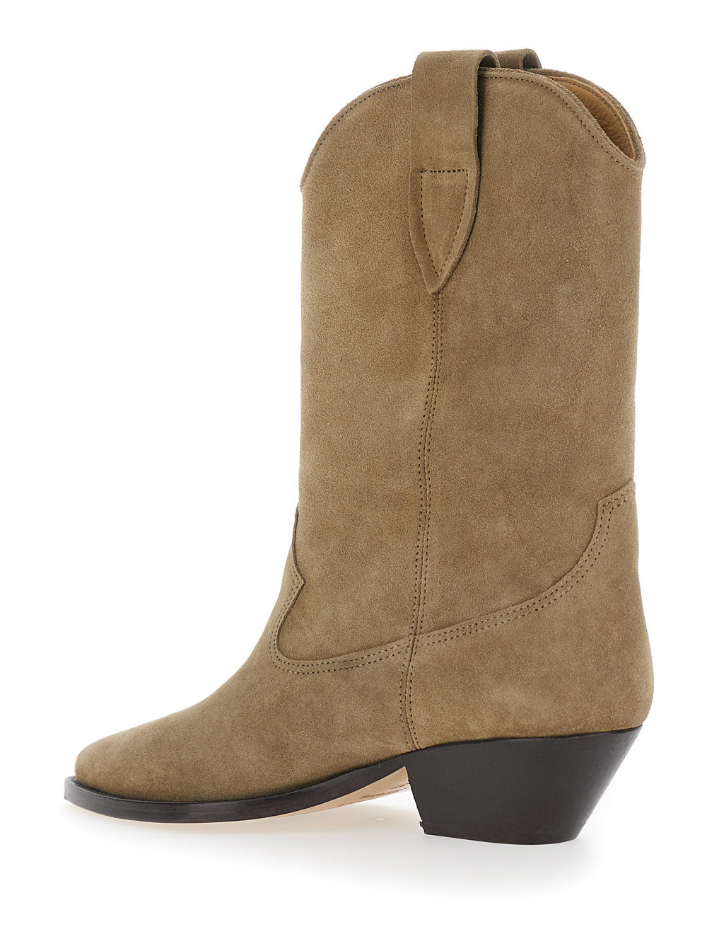 Isabel Marant Women 'Duerto' Beige Western Style Boots In Suede Woman Isabel Marant - 3