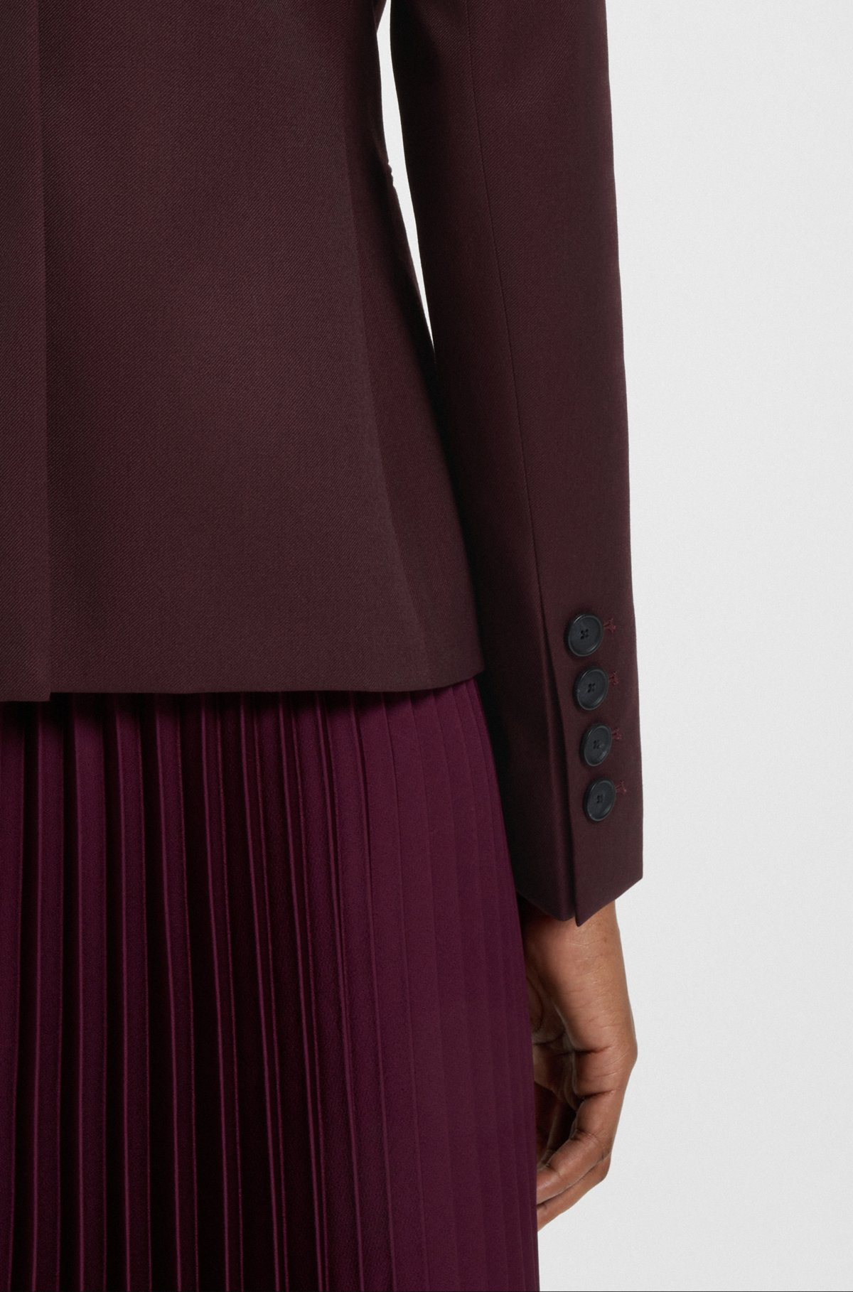 REGULAR-FIT BLAZER IN VIRGIN-WOOL TWILL - 6