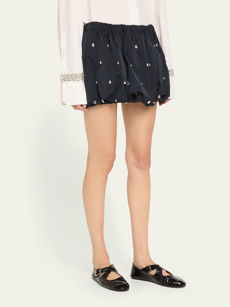 Holly Embellished Bubble Mini Skirt 4