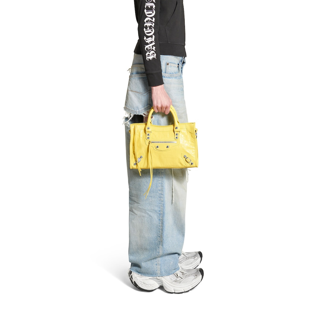 Women's Le City Small Bag in Yellow - 8