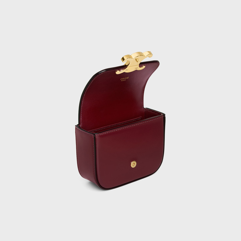 MINI CHAIN CLAUDE in Shiny calfskin 4