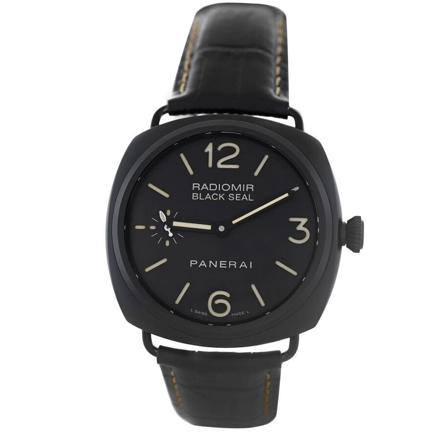 Pre-owned Panerai Radiomir Black Seal Black Dial Men's Watch PAM00292 - 1