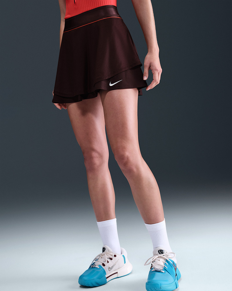 Nike NikeCourt Slam Women's Dri-FIT High-Waisted Tennis Skirt outlook