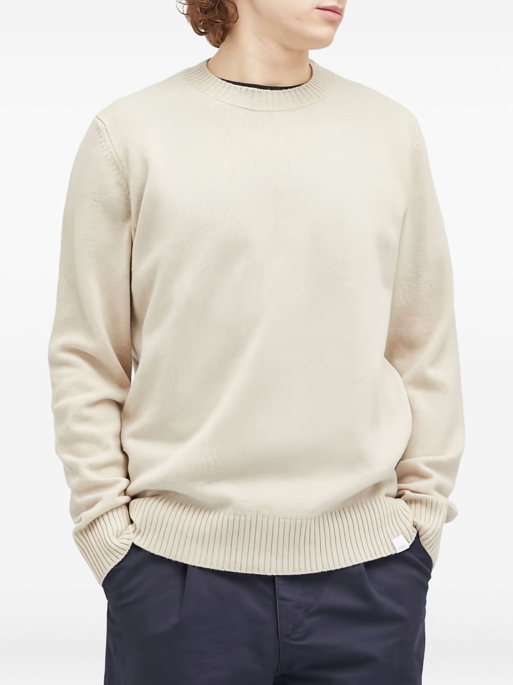 merino crew-neck sweater - 3