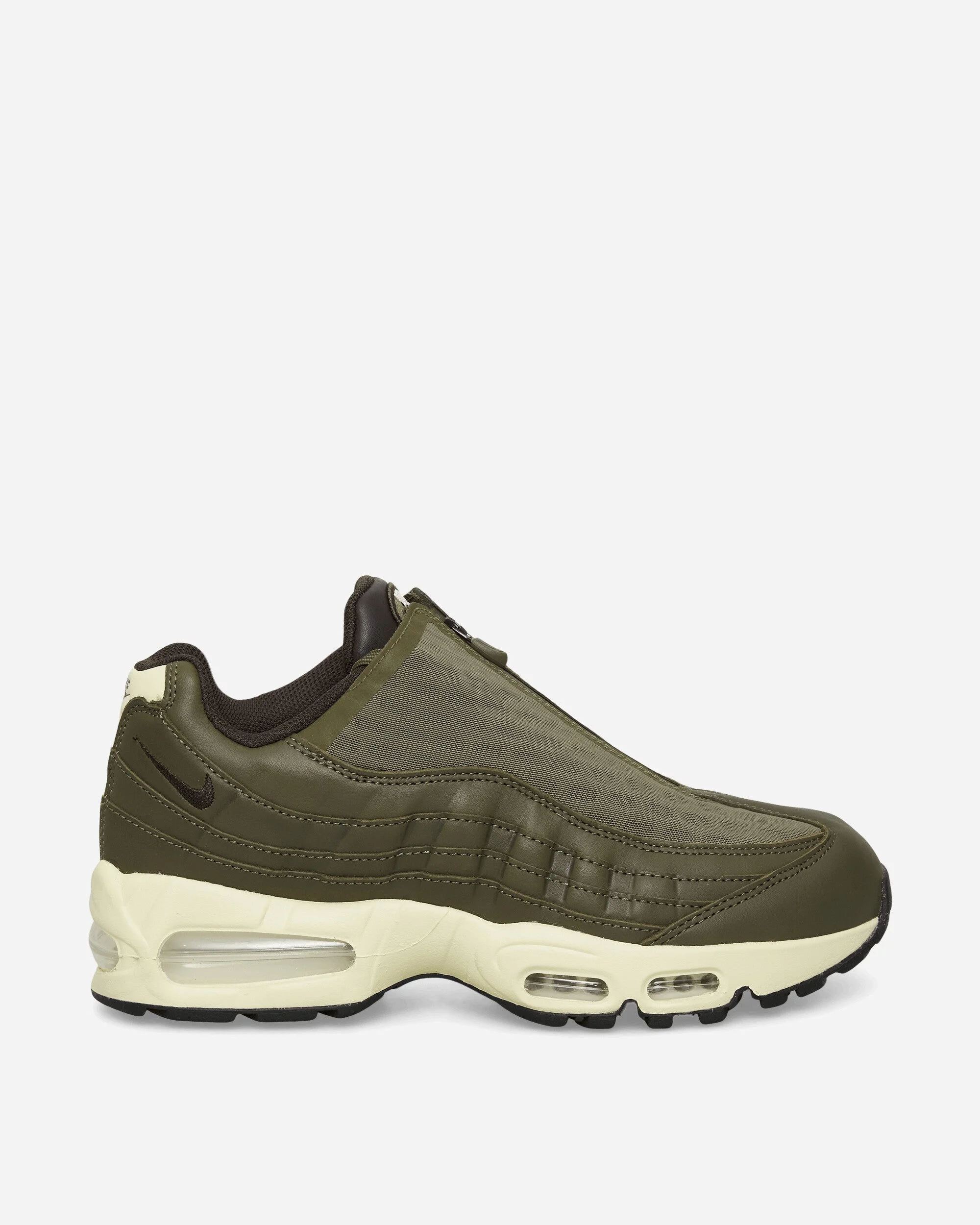 Air Max 95 Big Bubble Zip Sneakers Medium Olive / Alabaster - 1