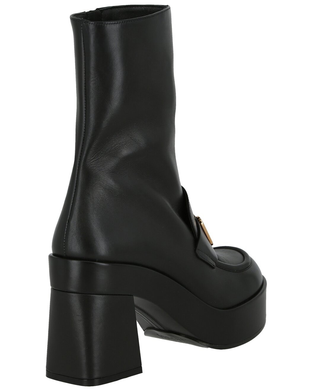 Versace Logo Leather Boot - 3