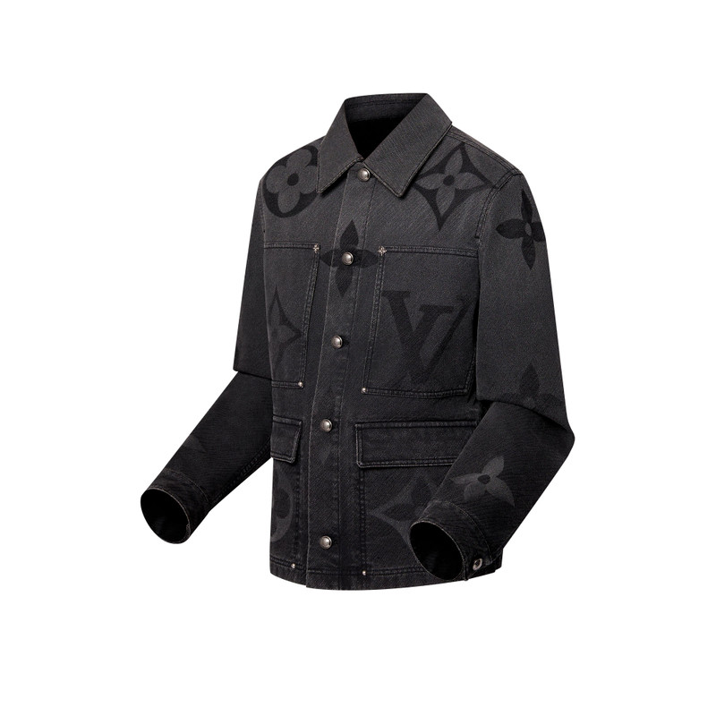 Louis Vuitton Monogram Denim Blouson outlook