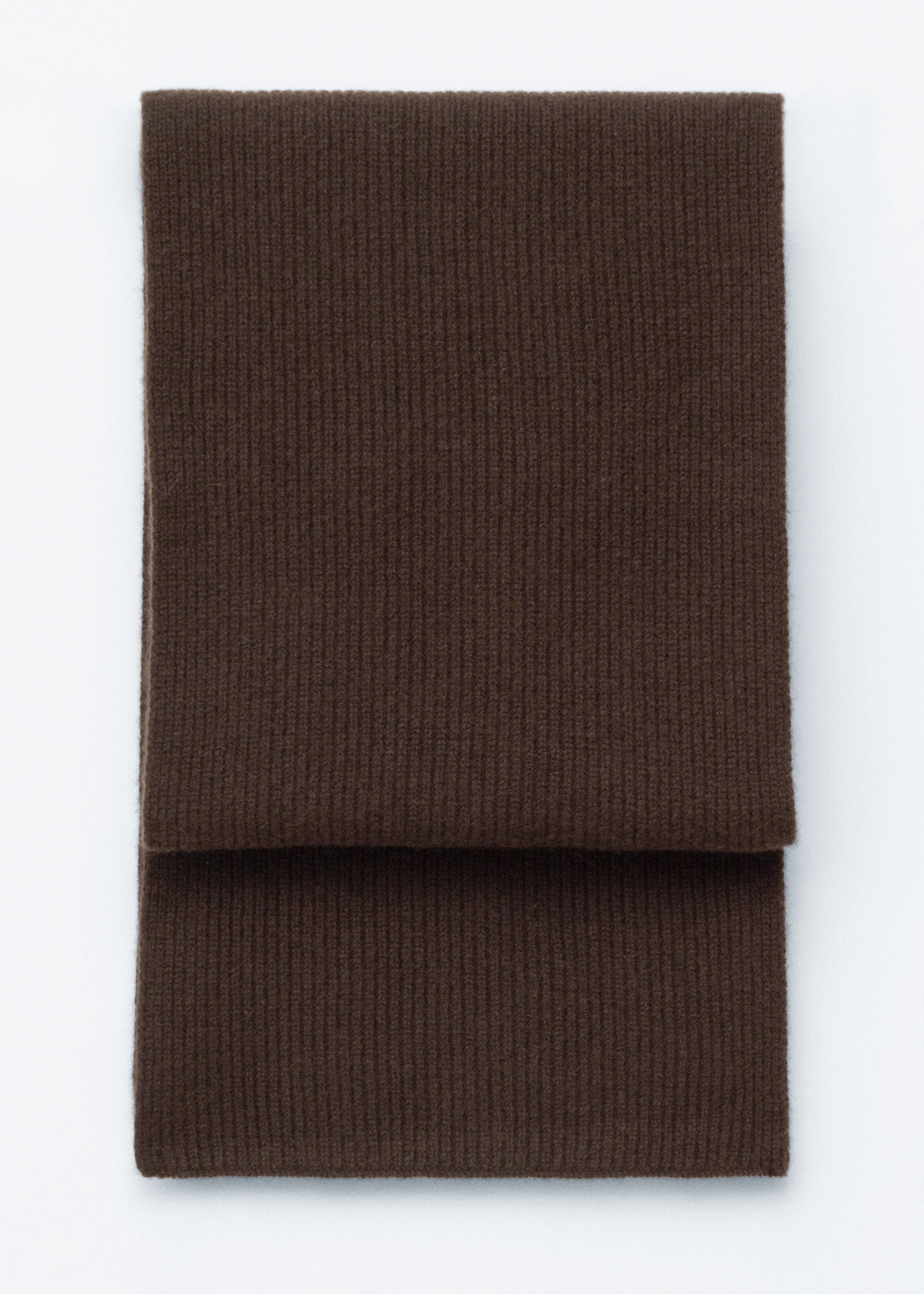Cashmere Knit Scarf - 1