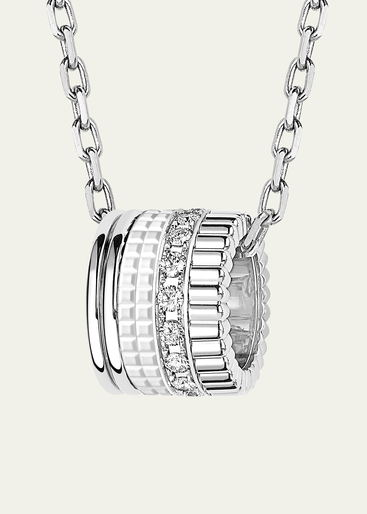 Quatre Double White Edition Pendant, Large Model - 1