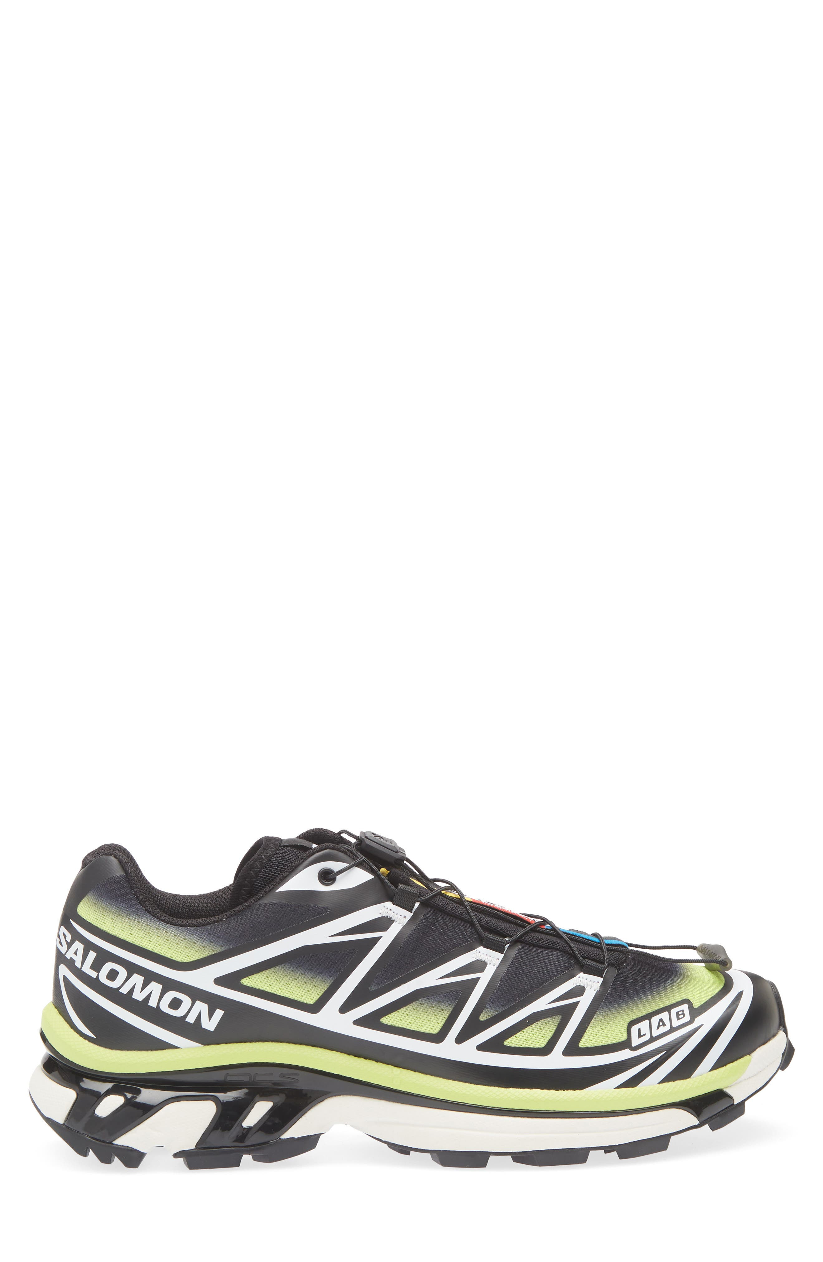 Salomon XT-6 Skyline Trail Running Shoe in Black/Blue/Green at Nordstrom - 3