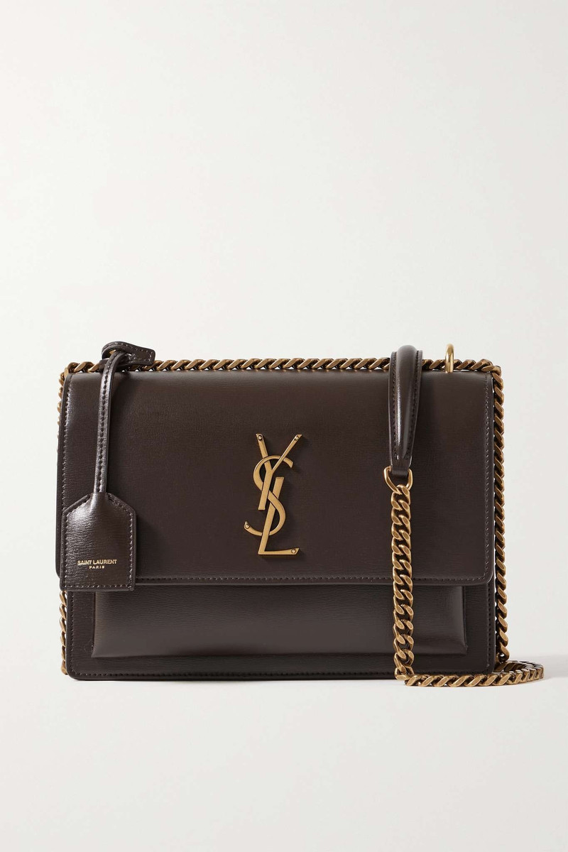 Sunset medium leather shoulder bag 1