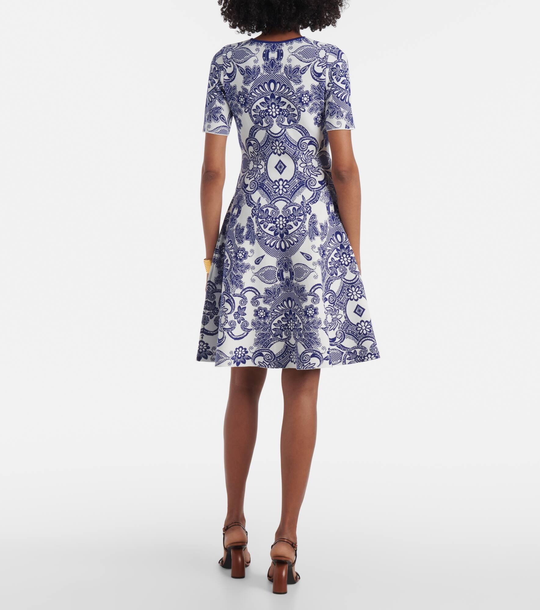 Paisley minidress - 3