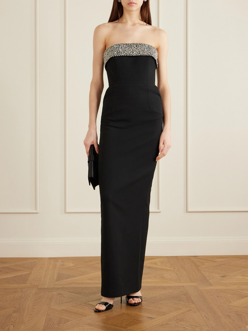 THE NEW ARRIVALS ILKYAZ OZEL Bustier Gown With Crystal Details outlook