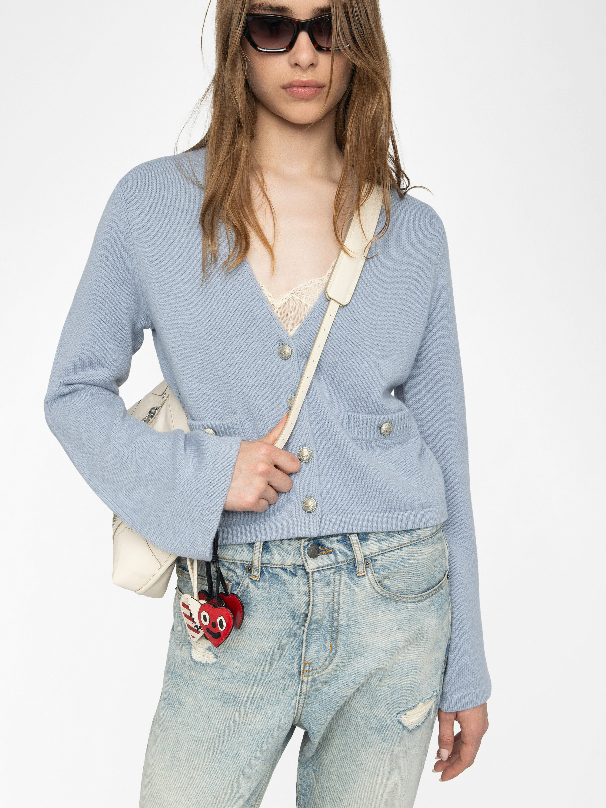 Nolly Cashmere Cardigan - 5